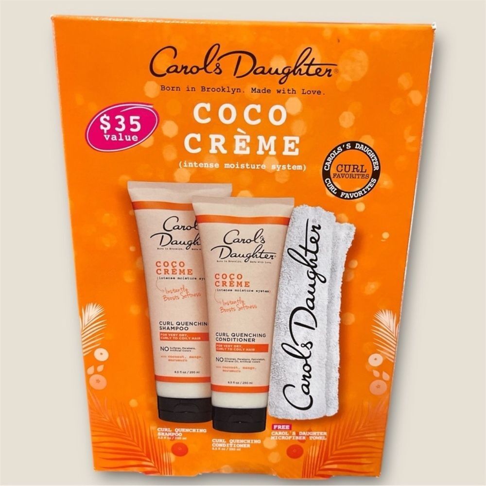 Carols Daughter Gift Set Coco Creme Curl Shampoo Conditioner